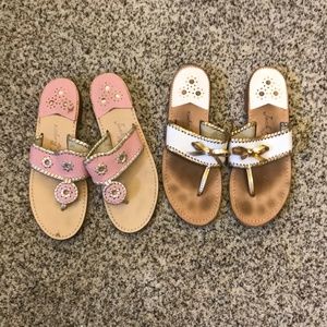 2 Pairs of Jack Rogers Sandals